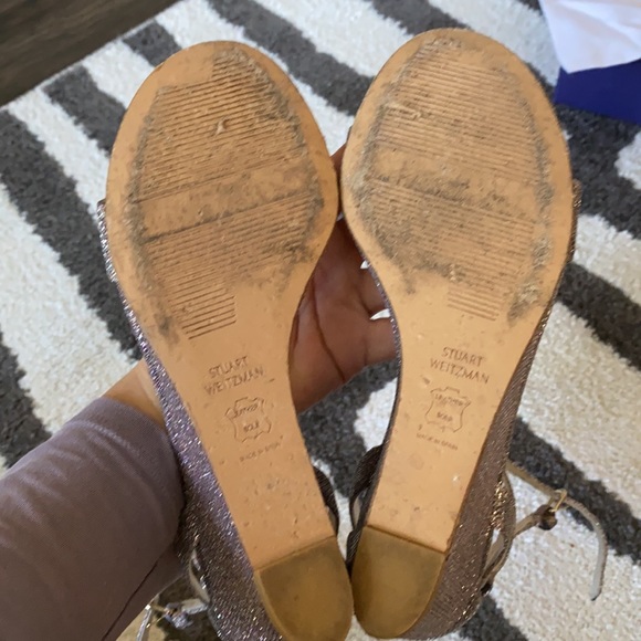 Stuart Weitzman Backdraft multi noir wedge - Picture 5 of 5